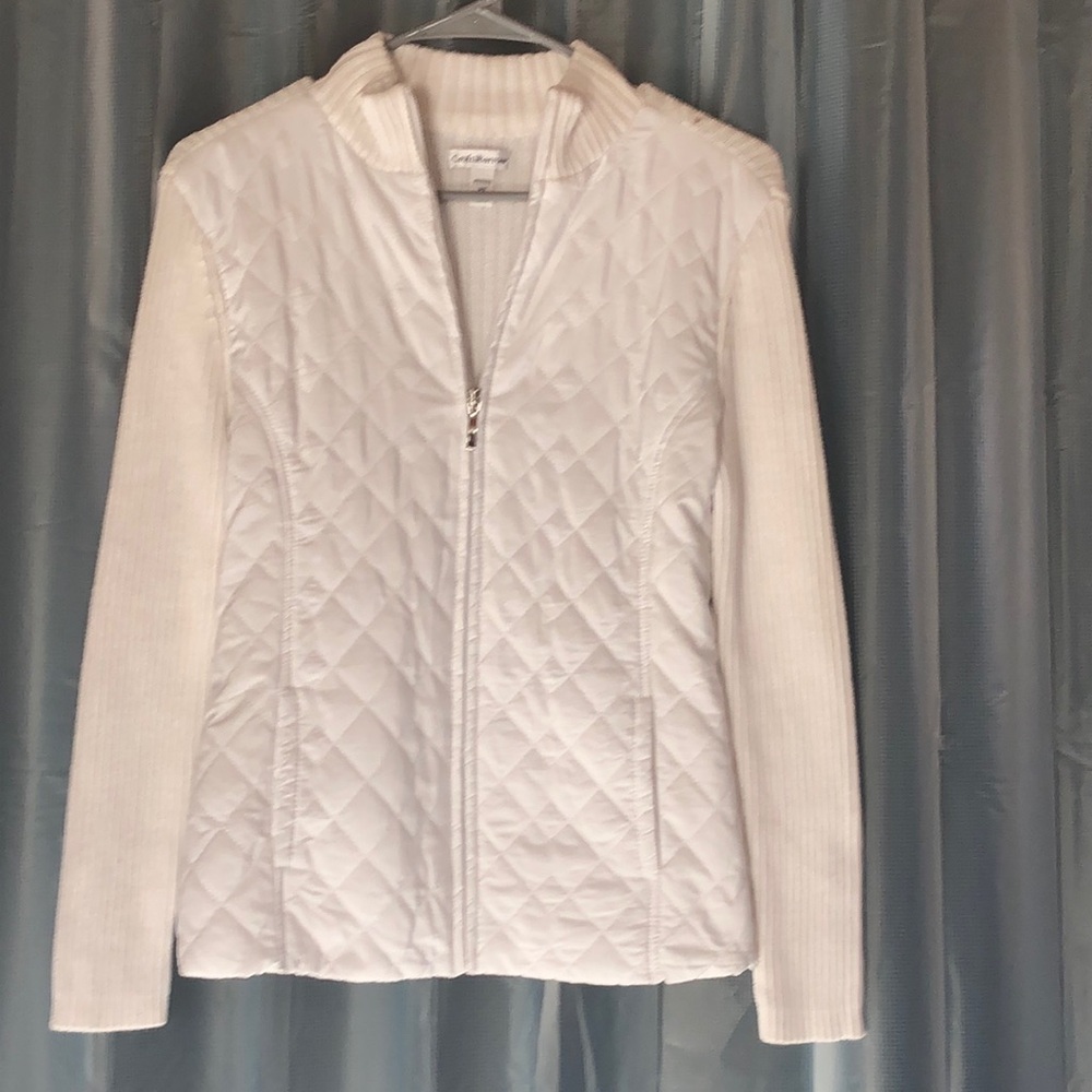 Croft&Barrow sweater jacket.